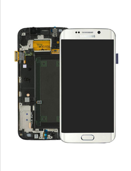 Picture of S6 EDGE G925 LCD WHITE(GH97-17162B)