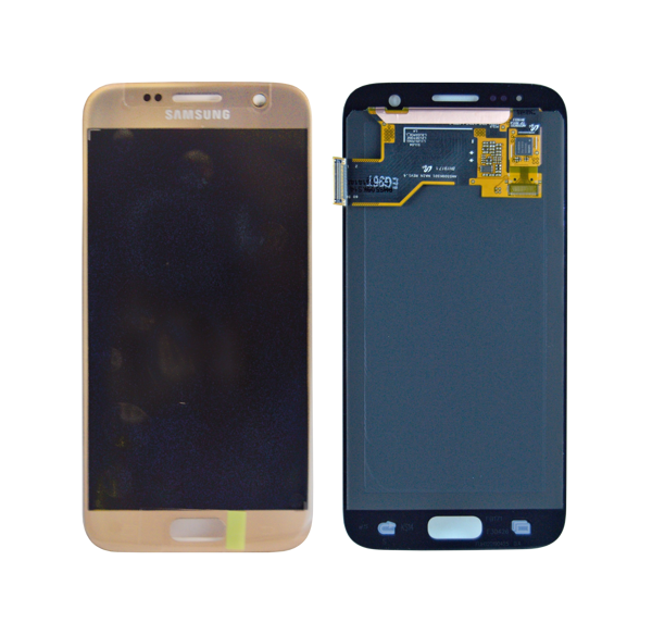 Picture of S7 G930 LCD GOLD(GH97-18523C)