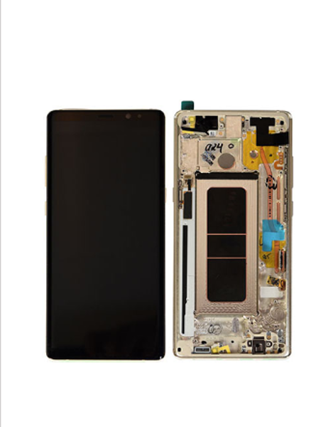 Picture of NOTE 8 N950 LCD GOLD(GH97-21065D)